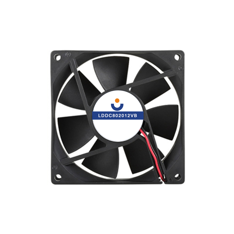 LD Customized DC8020 Cooling Fan, DC 5V/12V/24V, Ball/Sleeve/Hydraulic Bearing, High Airflow Silent Fan