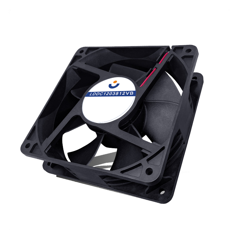 LD Customized DC12038 12V/24V/48V, Large size, boost, high air volume, frequency converter/server/central control cabinet cooling fan